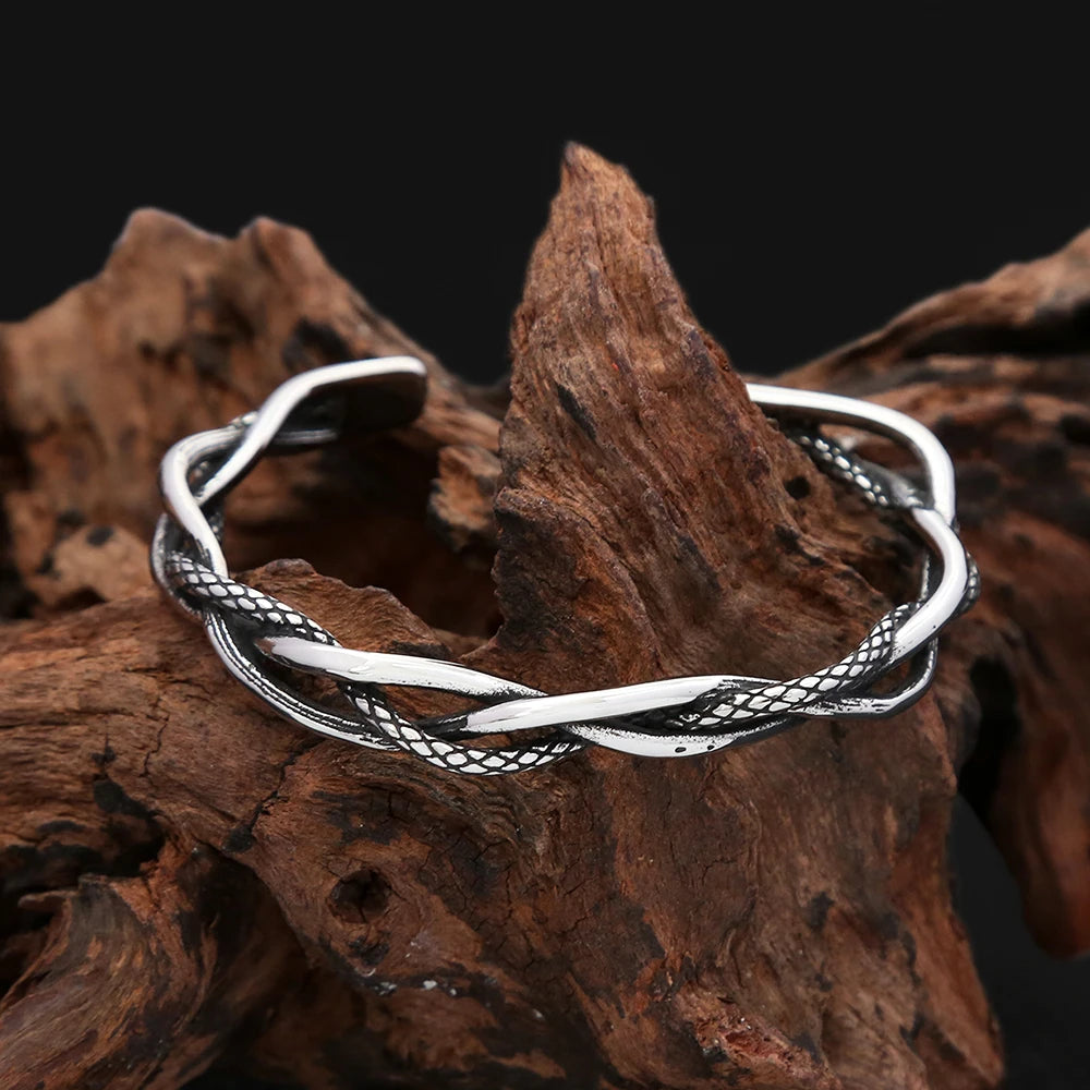 Viking Arm Ring of Fate in Steel