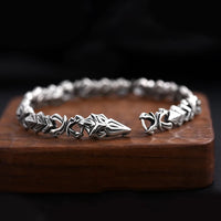 Gungnir The Spear of Odin 925 Sterling Silver Bracelet