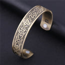 Yggdrasil, the Tree of Life with Norse Knots, Bracelet in 316L Stainless Steel