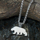 Berserker Bear Steel Necklace