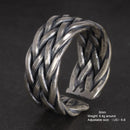Wide Gleipnir - Handmade 925 Sterling Silver Ring