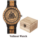Viking Vintage Wooden Watch