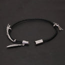 Chosen of Odin 925 Silver and Rope Bracelet