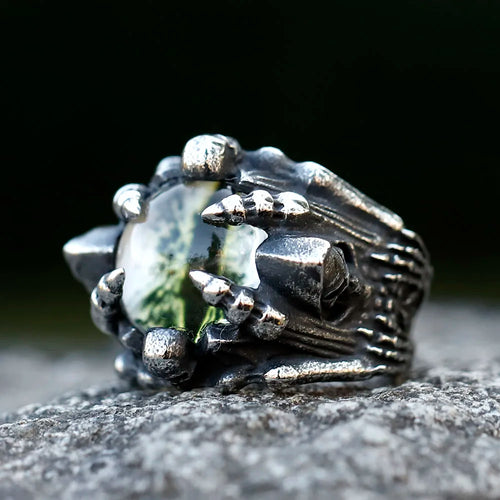 Dragon Claw of Fafnir Steel Ring