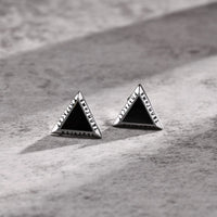 Runes From Urd Stainless Steel Earrings
