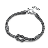 Knots of Wyrd 925 Silver Bracelet