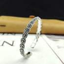 Flowers From The Garden of Freyja 925 Sterling Silver Bracelet