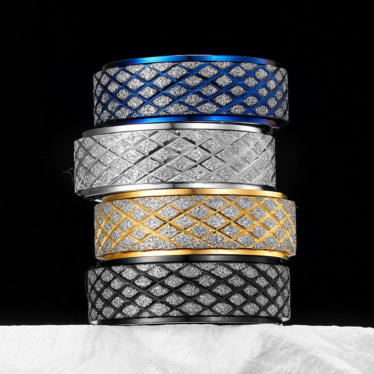 Unbreakable Dragonscales of Jormungandr Tungsten Carbide Ring