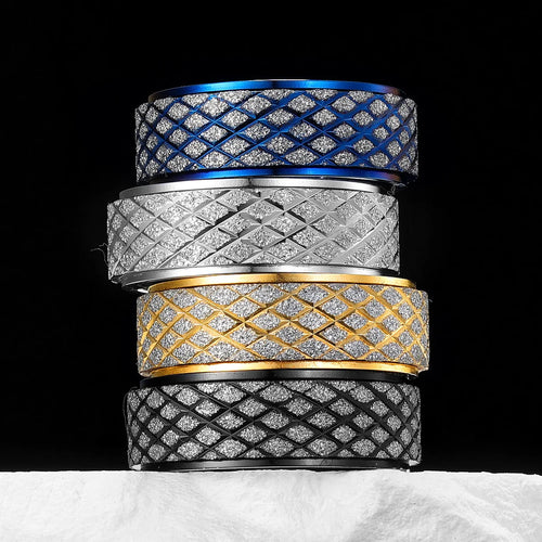 Unbreakable Dragonscales of Jormungandr Tungsten Carbide Ring