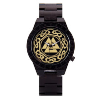 Viking Vintage Wooden Watch