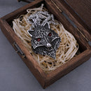 Snarling Fenrir - 316L Stainless Steel Necklace