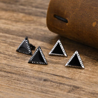 Runes From Urd Stainless Steel Earrings