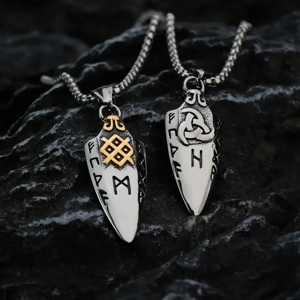 Odin's Spear Gungnir Steel Necklace