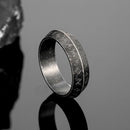Ancient Futhark Runes 8mm Stainless Steel Ring - TheWarriorLodge