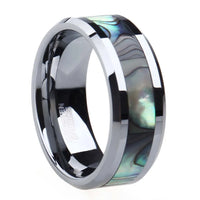 Elivagar River in Ginnungagap Tungsten Carbide Ring