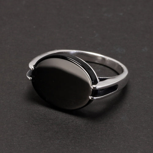 Norse Trader 925 Sterling Silver Ring With Natural Lapis Lazuli Agate or Malachite