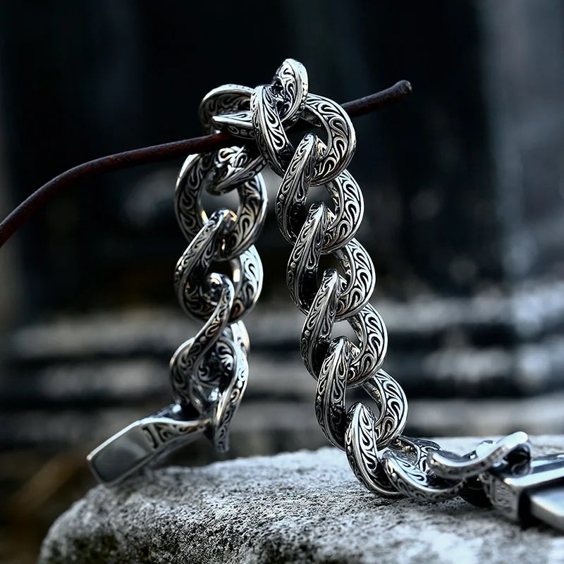 Chains of Wyrd Steel Bracelet