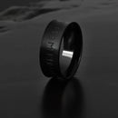 Dark Runes 8mm Adjustable Ring