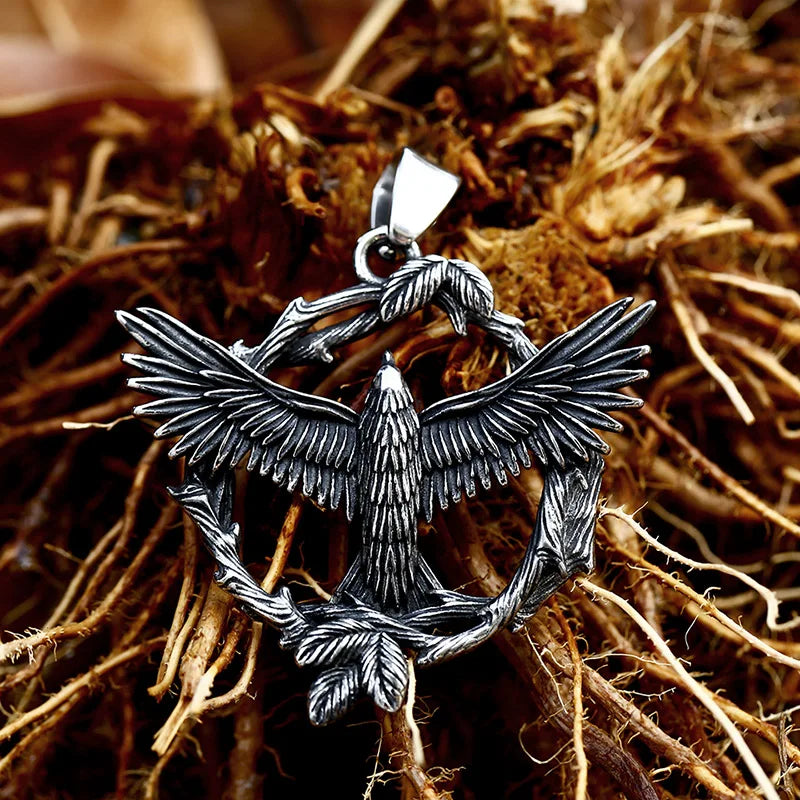 Ragnar Raven Necklace