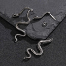 Jormungandr the Midgard Serpent Steel Earrings