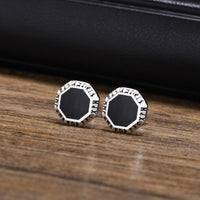 Runes From Urd Stainless Steel Earrings
