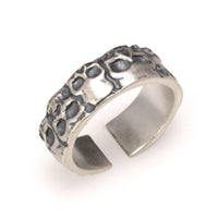 Hel Skulls 925 Sterling Silver Resizable Ring