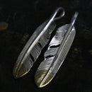 Norse Hawk Feather 925 Sterling Silver Pendant