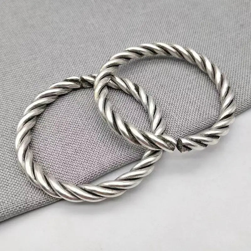 Viking Arm Ring of Honor in Silver Plated Steel