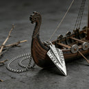 Spear of Odin Gungnir Steel Necklace