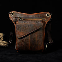 Viking Loot Leather Leg Bag