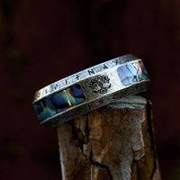 Yggdrasil The Tree of Life Stainless Steel Rune Ring