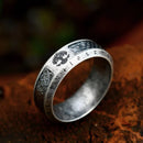 Yggdrasil The Tree of Life Stainless Steel Rune Ring