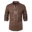 Viking Cotton and Linen Tunic With Vegvisir