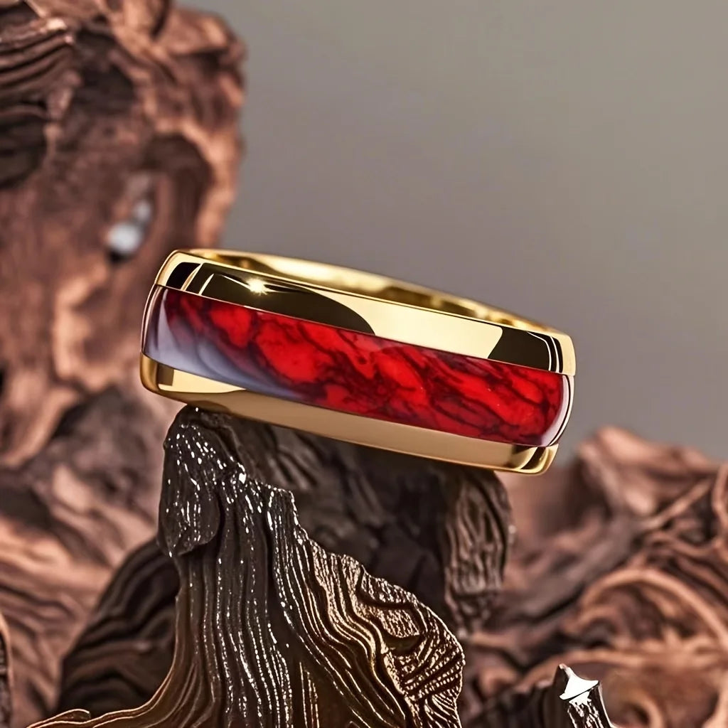 Blood of Heroes Steel Ring