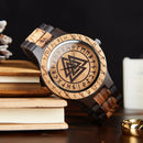 Viking Vintage Wooden Watch