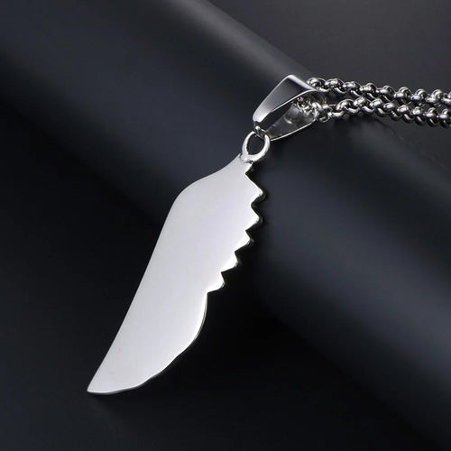 Valkyrie Wings Steel Necklace