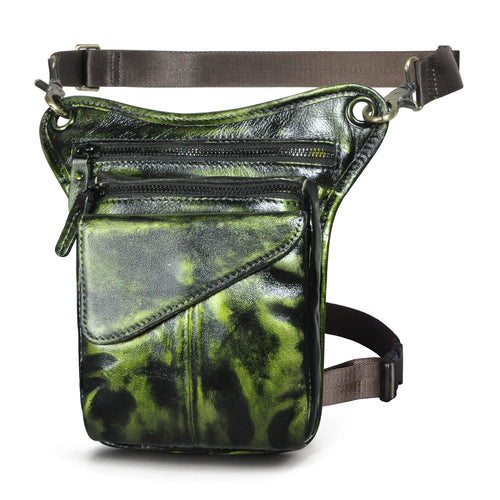 Viking Loot Leather Leg Bag