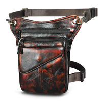 Viking Loot Leather Leg Bag