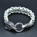 Odin Wolves Paracord Bracelet