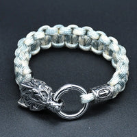 Odin Wolves Paracord Bracelet