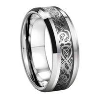 Jormungandr Tungsten Carbide Ring