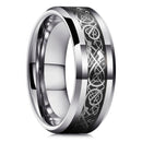Jormungandr Tungsten Carbide Ring