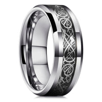 Jormungandr Tungsten Carbide Ring