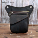 Viking Loot Leather Leg Bag