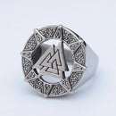 Encircled Walknut - Odin's Rune Ring