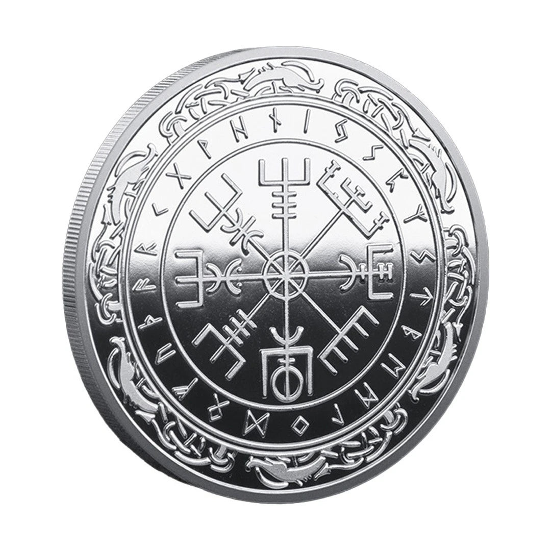 Valknut Viking Coins in Steel
