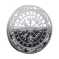 Valknut Viking Coins in Steel