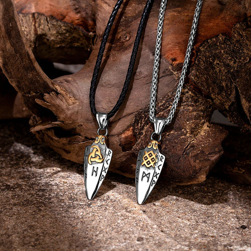 Odin's Spear Gungnir Steel Necklace