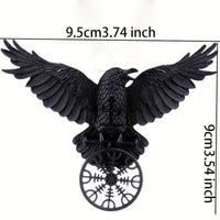 Raven of Odin brings Aegishjalmur Hair Clasp