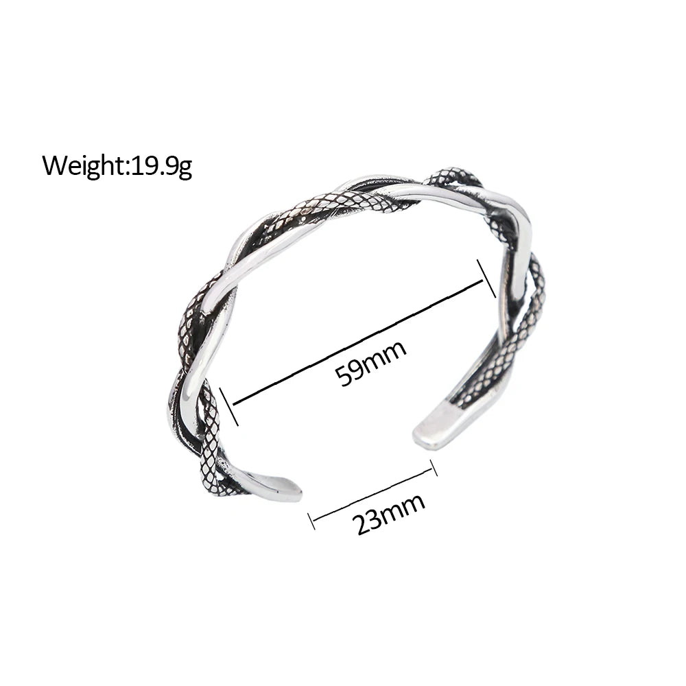 Viking Arm Ring of Fate in Steel